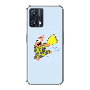 Чохли з Патріком на Realme 9 Pro (Патрік із подушкою)