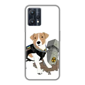 Чехол с принтом Собаки Патрон для Realme 9 Pro (Пёс Патрон с ракетой)