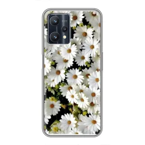 Чохол з ромашками на Realme 9 Pro (Рамка в ромашках)