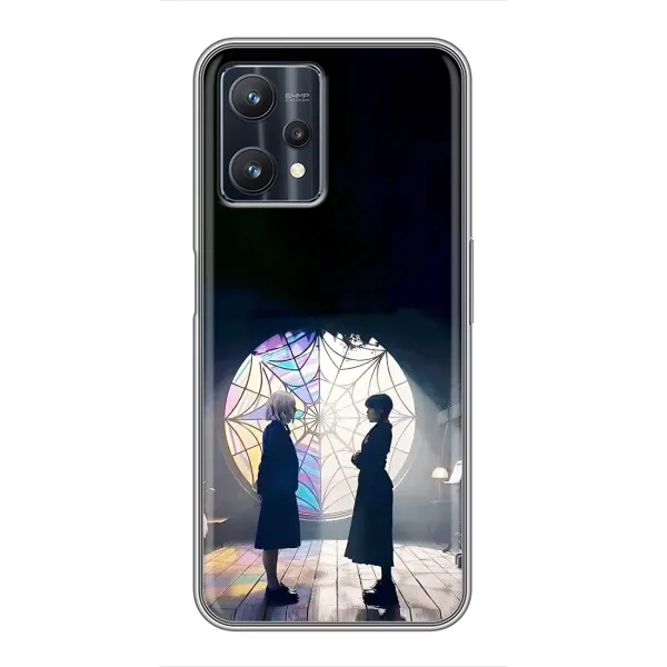 Чехол с рисунком «Уэнсдей и Энди» для Realme 9 Pro Чехол с рисунком «Уэнсдей и Энди» для Realme 9 Pro
