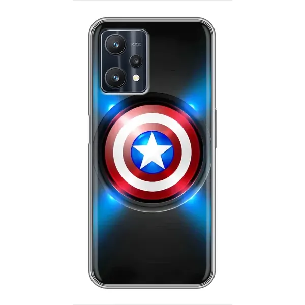 Чехол с рисунком «Яркий Щит Капитана» для Realme 9 Pro Чехол с рисунком «Яркий Щит Капитана» для Realme 9 Pro