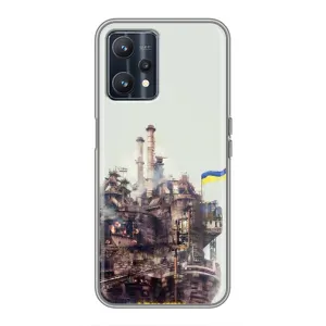 Чехлы на военную тематику для Realme 9 (Азовсталь)