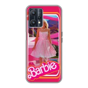 Силиконовый Чехол Барби Фильм на Realme 9 (Барби Марго)
