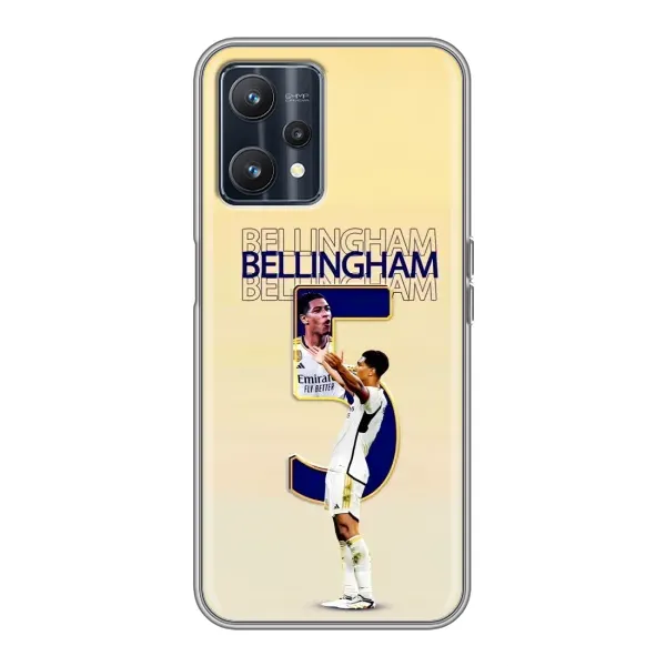 Чехол с рисунком «Беллингем ,Реал 5» для Realme 9 Чехол с рисунком «Беллингем ,Реал 5» для Realme 9