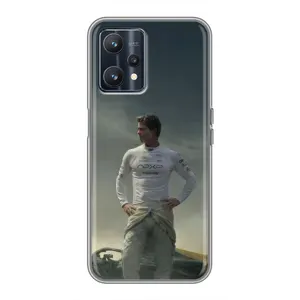 Чехол фильм Формула 1 для Realme 9 (Бред Питт)