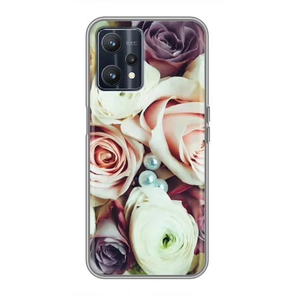Чехол с рисунком «Букет РОЗ» для Realme 9