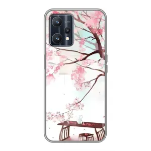 Чехол с принтом САКУРЫ на Realme 9 (Чайная церемония)