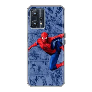Силіконовий Чохол для Realme 9 (Людина павук)