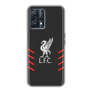 Силіконові Чохли з принтом Футбол на Realme 9 (Емблема Liverpool)