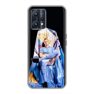 Чехлы с принтом для Realme 9 Футболист (футболист Холанн)
