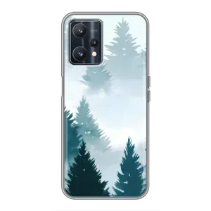 Летний Чехол на Realme 9 (Горный лес)