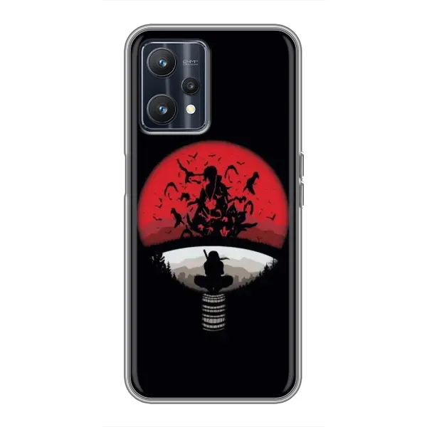 Чехол с рисунком «Итачи на черном» для Realme 9 Чехол с рисунком «Итачи на черном» для Realme 9