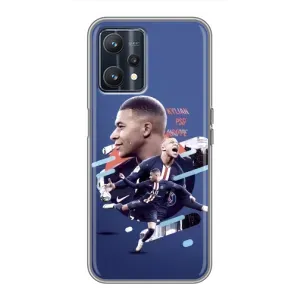 Чехол (TPU) с Футболистом на Realme 9 (Килиан)