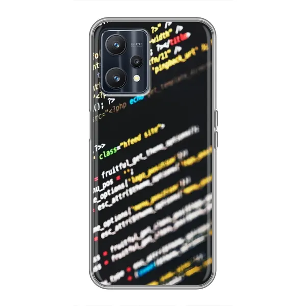 Чохол з малюнком «Код» для Realme 9 Чохол з малюнком «Код» для Realme 9