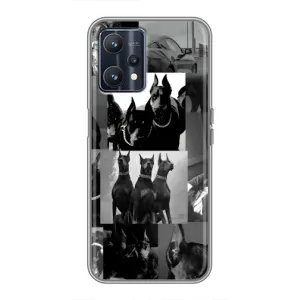Чохол ДОБЕРМАН для Realme 9 (Колаж Доберман)