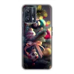 Чехлы на Новый Год Realme 9 (Красивая елочка)