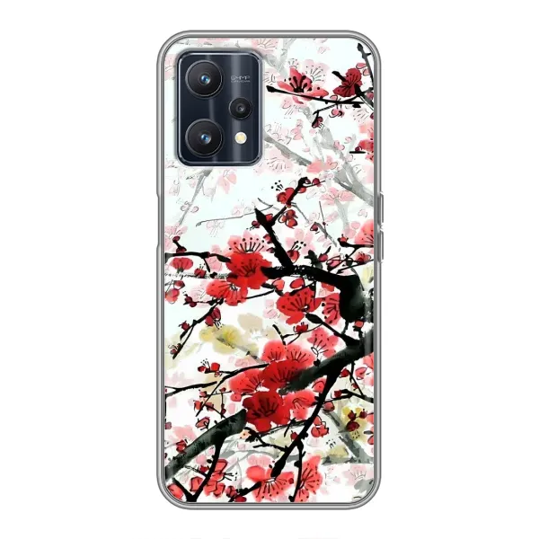 Чехол с рисунком «Красивая Сакура» для Realme 9 Чехол с рисунком «Красивая Сакура» для Realme 9