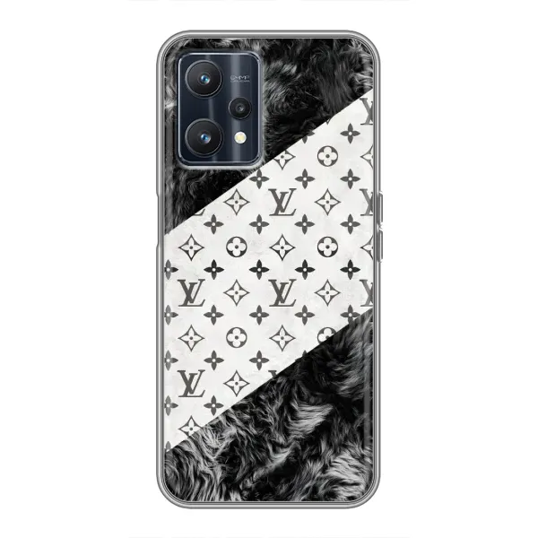Чехол с рисунком «LV на белом» для Realme 9 Чехол с рисунком «LV на белом» для Realme 9