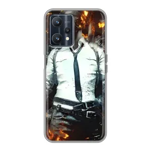 Чохол з картинкою "Герой Pubg" на Realme 9 (Man Пубг)