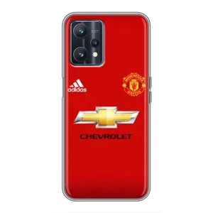 Силіконові Чохли з принтом Футбол на Realme 9 (Man United)
