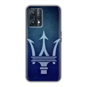 Чехлы с тематикой "Крутые машины" на Realme 9 (Лого Maserati)