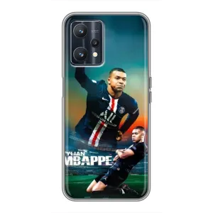 Чехол (TPU) с Футболистом на Realme 9 (MBAPPE)