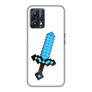 Чохли для Realme 9 (Персонажі МайнКрафт) (Меч)