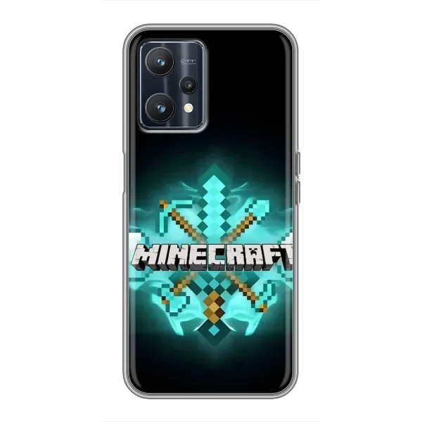 Чехол с рисунком «MineCraft 2» для Realme 9