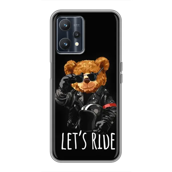 Чехол с рисунком «Модный Мишка» для Realme 9 Чехол с рисунком «Модный Мишка» для Realme 9