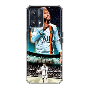 Силиконовый Чехол Realme 9 (Неймар ПСЖ)