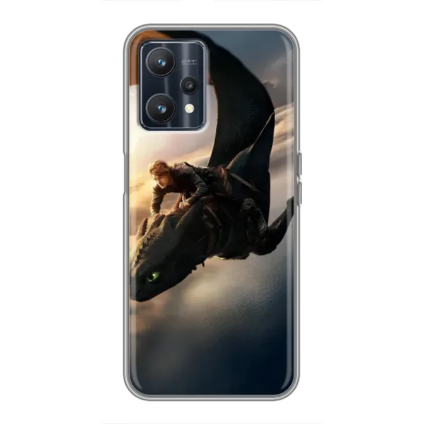 Чехол с рисунком «Полет Беззубика» для Realme 9 Чехол с рисунком «Полет Беззубика» для Realme 9