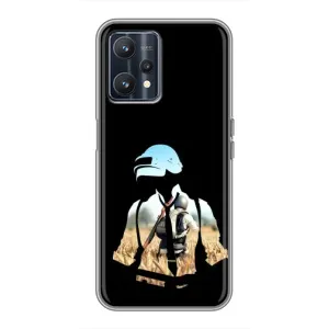 Чохол з картинкою "Герой Pubg" на Realme 9 (Пубг мен)