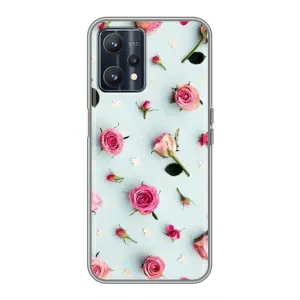 Чехлы с принтом Розочки для Realme 9 (Разные цветы)