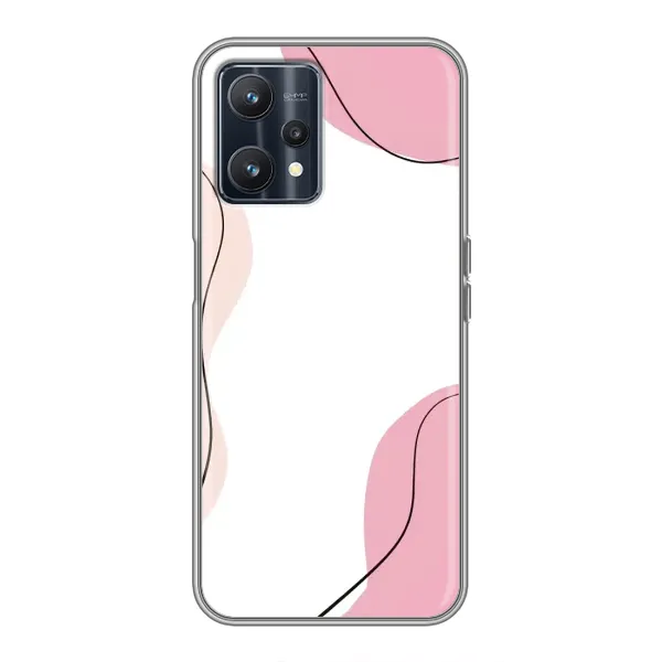 Чохол з малюнком «Рожевий фон» для Realme 9
