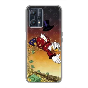 Силиконовый чехол для Realme 9 (Скрудж Луи Виттон)