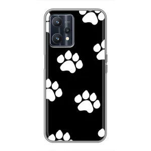 Бампер для Realme 9 з картинкою "Песики" (Сліди собак)