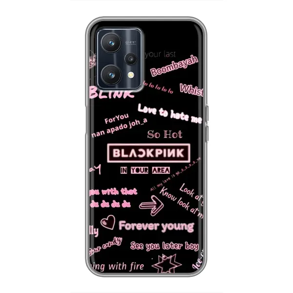 Чехол с рисунком «Стиль блэкпинг» для Realme 9 Чехол с рисунком «Стиль блэкпинг» для Realme 9