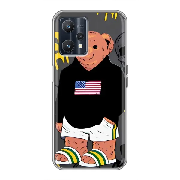 Чехол с рисунком «Teddy USA» для Realme 9 Чехол с рисунком «Teddy USA» для Realme 9