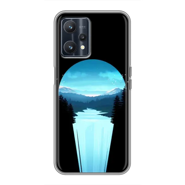 Чехол с рисунком «Синий Водопад» для Realme 9 Чехол с рисунком «Синий Водопад» для Realme 9