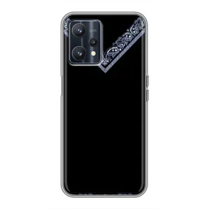 Силиконовый Чехол на Realme 9 (Воротник вышиванки)