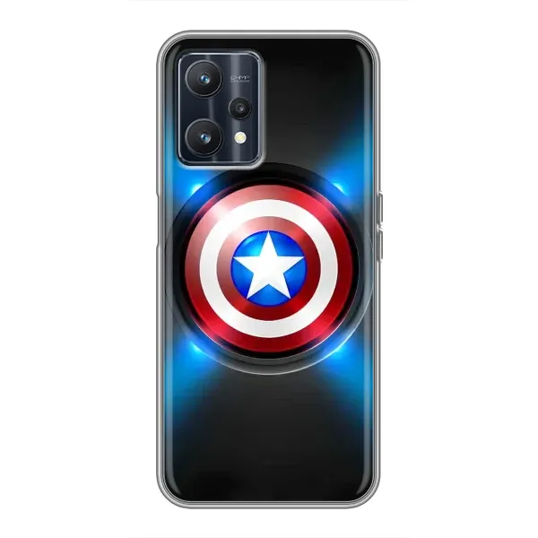 Чохол з малюнком «Яскраий Щит Капітана» для Realme 9