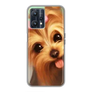 Чохол (ТПУ) Милі песики для Realme 9 (Йоркширський тер'єр)