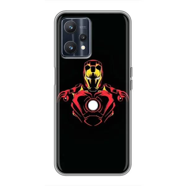 Чехол с рисунком «Железный человек» для Realme 9 Чехол с рисунком «Железный человек» для Realme 9