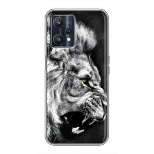 Чохол з картинкою на Realme 9 (Злий Лев)