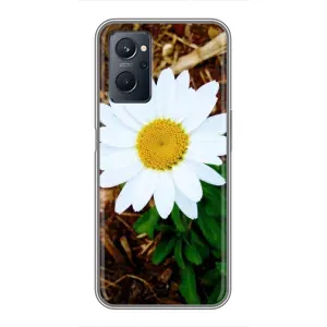 Чохол з ромашками на Realme 9i (Біла ромашка)