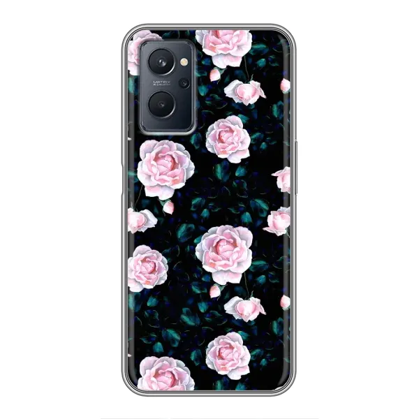 Чехол с рисунком «Чайные розы» для Realme 9i Чехол с рисунком «Чайные розы» для Realme 9i