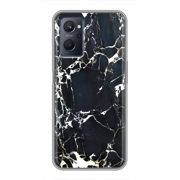 Чехол с рисунком «Чёрный мрамор» для Realme 9i Чехол с рисунком «Чёрный мрамор» для Realme 9i