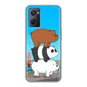 Чехлы с Пандами на Realme 9i (Друзья)