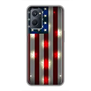 Чехол Флаг USA для Realme 9i (Флаг США 2)