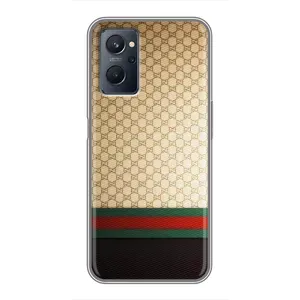 Чехлы Бренд GUCCI для Realme 9i (Фон Гуччи)